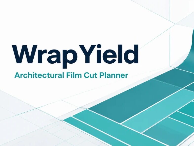 化粧フィルム・クロスの材料拾いをもっと手軽に。「WrapYield」を開発しました